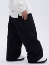 Pantalon de ski ample freestyle à genoux doubles pour femme