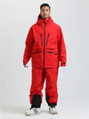 Combinaison de ski cargo multifonctionnelle Gsou Snow pour homme, résistante et durable.