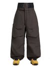 Pantalon de ski ample Gsou Snow Urban Slope pour femme, avec genoux et poches cargo.