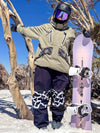 Veste de ski camouflage réfléchissante Chillform Glow Trail pour femme