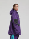 Veste anorak de montagne réfléchissante unisexe Gsou Snow pour femme