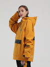 Anorak de ski Gsou Snow unisexe réfléchissant pour homme et femme, idéal pour les missions en montagne.
