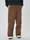 Pantalon de ski ample Mountain Chill pour femme avec 2 poches cargo stylées
