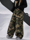 Pantalon de snowboard ample et résistant, style urbain et polyvalent pour femme