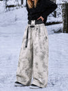 Pantalon de snowboard ample OG à coupe large et finitions rivetées, inspiré des vêtements de travail urbains pour femmes