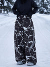 Pantalon de snowboard ample et réfléchissant Nightline Park Rider pour femme