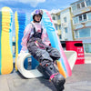 Salopette de ski unisexe North White fastventure Colorblock