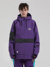 Anorak de ski Gsou Snow unisexe réfléchissant pour homme et femme, idéal pour les missions en montagne.