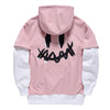 Sweat à capuche polaire pour homme avec motif smiley