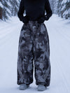 Pantalon de snowboard ample et réfléchissant Nightline Park Rider pour femme