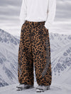 Pantalon de ski ample Nightline Park pour homme avec courbes réfléchissantes