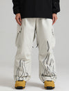 Pantalon de ski cargo réfléchissant Gsou Snow Furious Spark pour femme