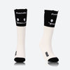 Chaussettes de ski et de snowboard Nandn City Escape unisexes en laine thermique longue