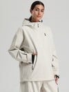 Anorak ample et résistant pour femme, style montagne, de la marque Gsou Snow.