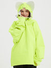 Sweat à capuche imperméable en polaire Doorek pour femme - Motif oreilles de chat