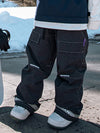 Nandn Mountain Beast Prime - Pantalon de snowboard ample en denim pour femme