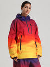 Anorak ample et résistant pour femme, style montagne, de la marque Gsou Snow.