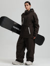 Combinaisons de ski cargo fonctionnelles et durables Gsou Snow pour femmes