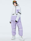 Combinaisons de ski anorak à demi-zip Mountain Peak SnowGuard pour femmes