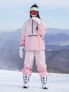 Combinaisons de snowboard d'hiver colorées et fluo pour femmes