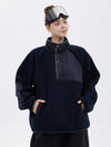Pull en polaire chaude Sherpa pour femme, idéal pour la montagne