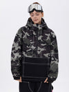Veste de snowboard camouflage à enfiler pour femme, style montagne toutes saisons, Streetstorm