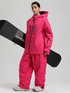 Combinaisons de ski Gsou Snow pour femmes, résistantes, isolées et coupe-vent, type Mountain Pro.