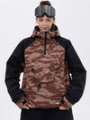 Veste bomber de snowboard Mountain Freestyle pour femme avec poche cargo
