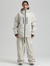 Combinaisons de ski Gsou Snow pour femmes, résistantes, isolées et coupe-vent.