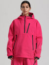 Anorak ample et résistant pour femme, style montagne, de la marque Gsou Snow.