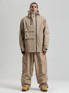 Combinaisons de snowboard cargo hybrides Gsou Snow Terrain Flow FlexZip pour hommes
