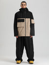 Combinaisons de snowboard cargo hybrides Gsou Snow Terrain Flow FlexZip pour hommes