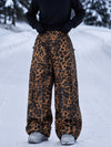 Pantalon de snowboard ample Park Rider Nightline pour femme, poches cargo et liserés réfléchissants