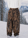Pantalon de ski ample Nightline Park pour homme avec courbes réfléchissantes