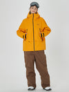 Veste de snowboard anorak Mountain Breaker pour femme avec pantalon de ski cargo stylé