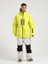 Ensemble veste de ski cargo et salopette Gsou Snow Winter Ranger pour homme