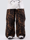 Pantalon de snowboard ample léopard Mountain Chill Freestyle Prime pour femme