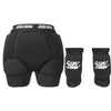 Ensemble short de protection 3D et genouillères de ski et snowboard unisexe Gsou Snow