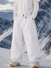 Pantalon de snowboard UrbanCraft Freeride Utility Baggy pour homme avec empiècements renforcés