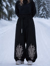 Pantalon de snowboard ample et polyvalent Hyper Beast pour femme