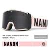 Lunettes de ski/snowboard unisexes Nandn Mountain Chill