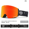Lunettes de ski emblématiques unisexes Nandn respectueuses des animaux