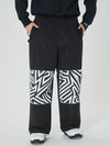 Pantalon de ski cargo ample Freestyle pour femme avec empiècements réfléchissants aux genoux