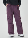Pantalon de ski ample Mountain Chill pour femme avec 2 poches cargo stylées