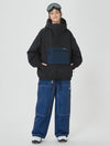 Combinaison de ski freestyle Mountain Freerider pour femme, veste et pantalon amples
