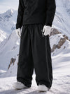 Pantalon de snowboard freestyle Hyper Flux Extra Baggy pour homme avec fermeture éclair latérale et empiècement graffiti