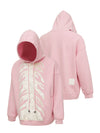 Sweat à capuche unisexe Snowall pour femme, style gangster, résistant à l'eau.