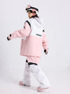 Ensemble veste et pantalon de ski Cosone Powdreamer pour homme, à demi-zip et colorblock
