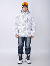 Veste de ski imperméable à capuche Snowy Owl Mountain pour homme et unisexe