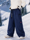 Pantalon de snowboard cargo ample et extensible pour homme, style freestyle, en tissu Techline utilitaire et résistant.